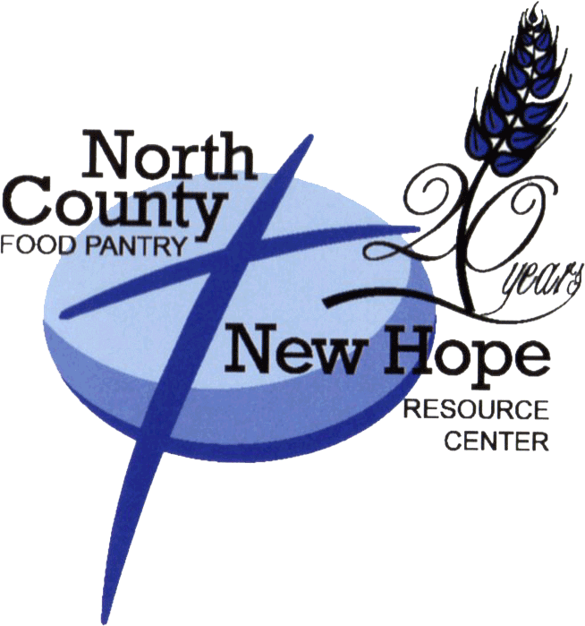 The North County Food Pantry logo in color.